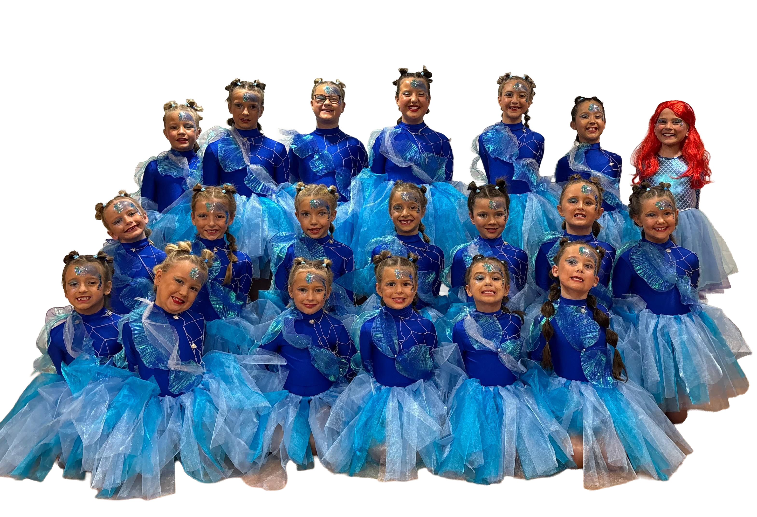 Hinten: Elara Krause, Sofia Reuschel, Lina Mittag, Lea Strauch, Leonie Kaiser, Paula Stöckeler, Maylin Rombey
Mitte: Lina Lothmann, Mia-Sophie Schultz, Lisa Scholz, Klara Stollenwerk, Lea Rippinger, Mila Böhr, Emma Peterhoff
Vorne: Alisa Wirch, Lia Donth, Sophia Coenen, Mia Drogan, Carolin Neumeyer, Lina Rams